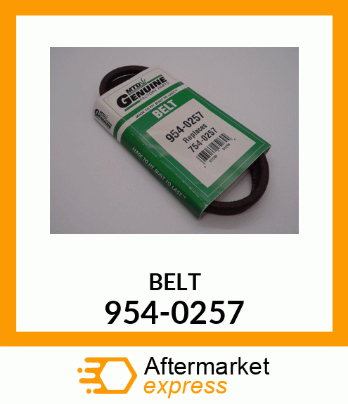 BELT 954-0257