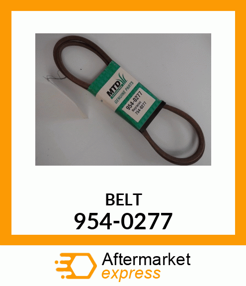 BELT 954-0277