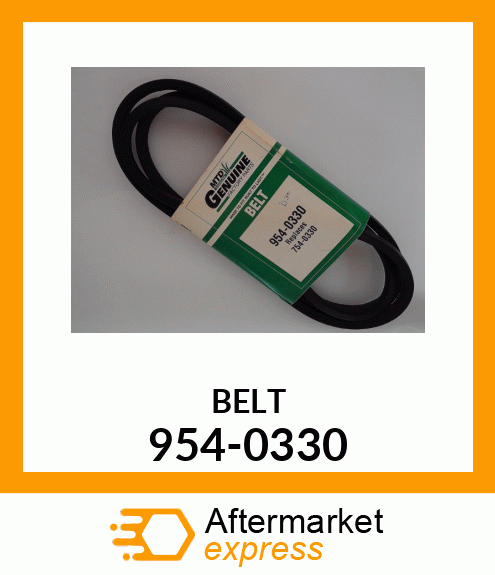 BELT 954-0330