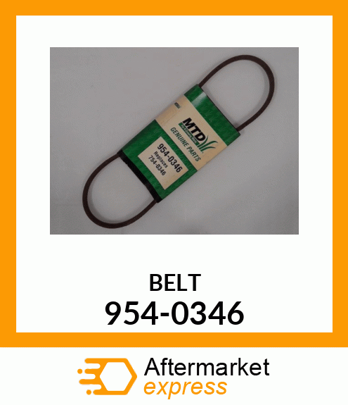 BELT 954-0346