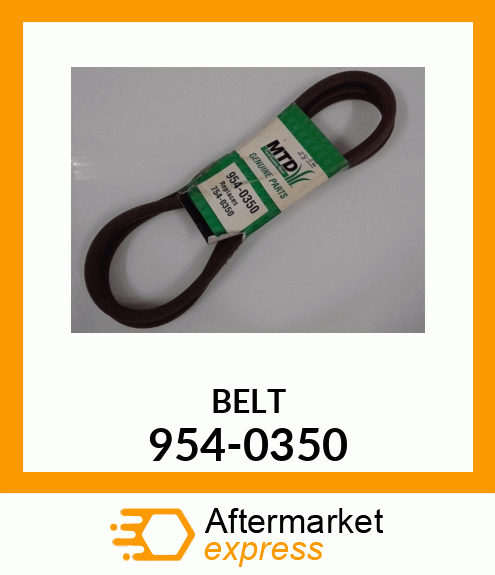 BELT 954-0350