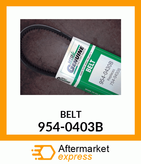 BELT 954-0403B