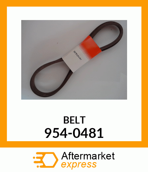 BELT 954-0481