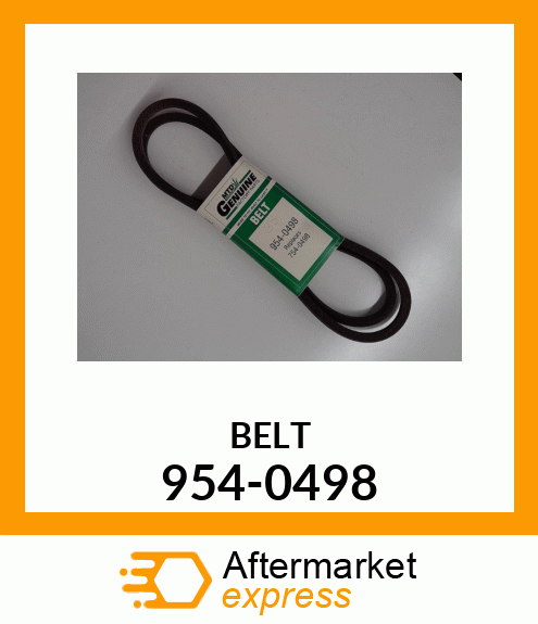 BELT 954-0498