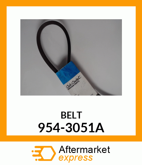 BELT 954-3051A