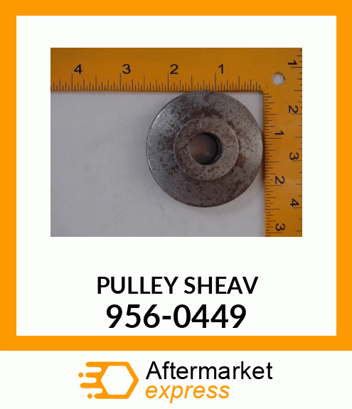 PULLEY SHEAV 956-0449