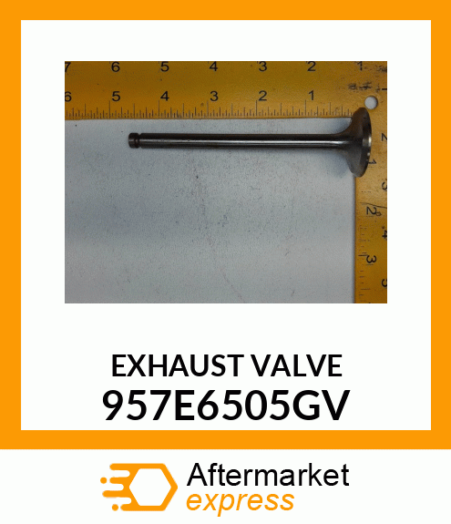 EXHAUST VALVE 957E6505GV