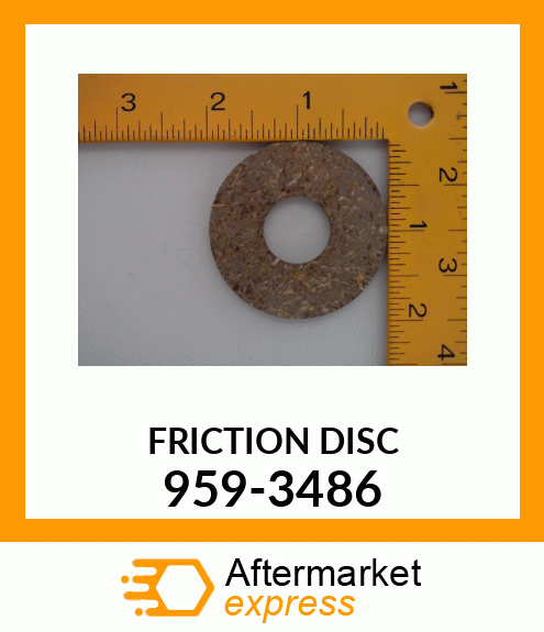 FRICTION DISC 959-3486