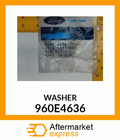 WASHER 960E4636