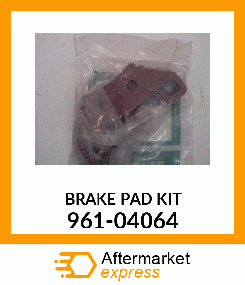 BRAKE PAD KIT 961-04064