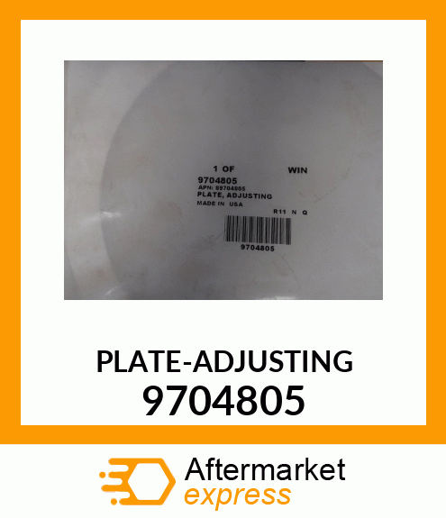 PLATE-ADJUSTING 9704805