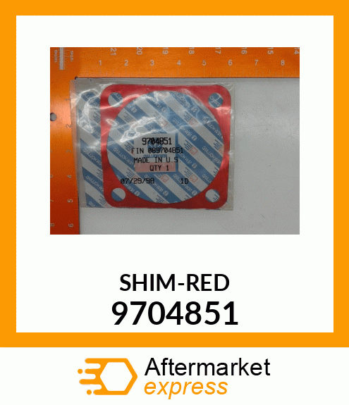 SHIM-RED 9704851