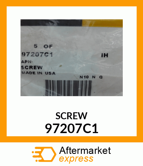 SCREW 97207C1