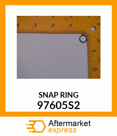 SNAP RING 97605S2