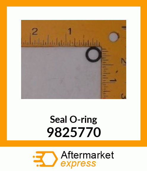 Seal O-ring 9825770