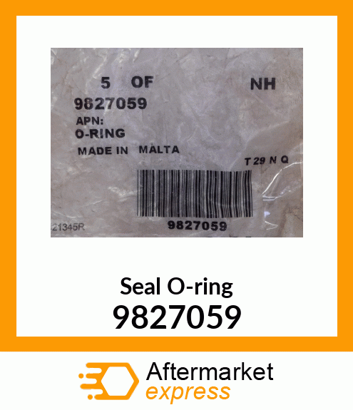 Seal O-ring 9827059