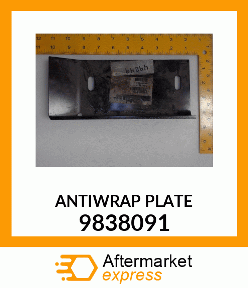 ANTIWRAP PLATE 9838091