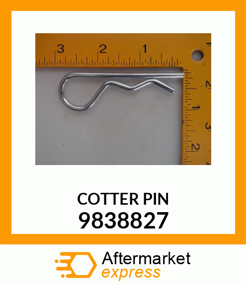 COTTER PIN 9838827