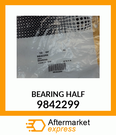 BEARING HALF 9842299