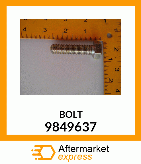 BOLT 9849637