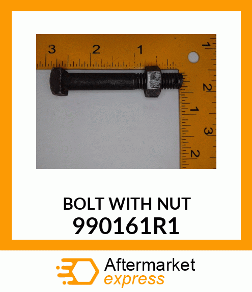 BOLT WITH NUT 990161R1