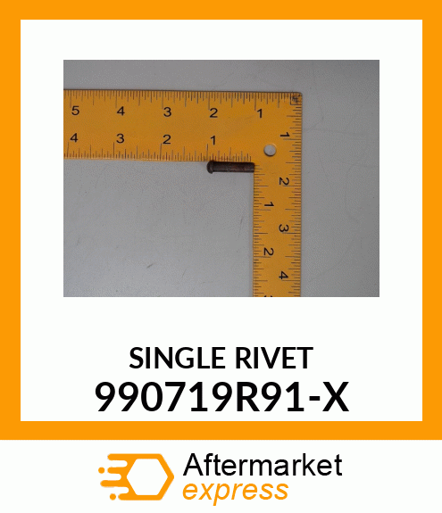 SINGLE RIVET 990719R91-X