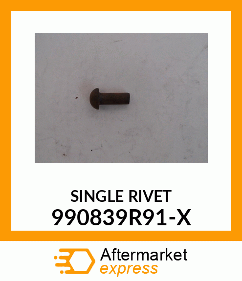 SINGLE RIVET 990839R91-X