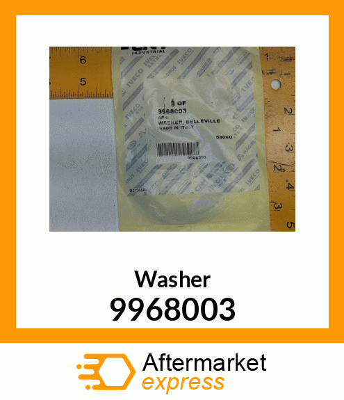 Washer, Bellville 9968003