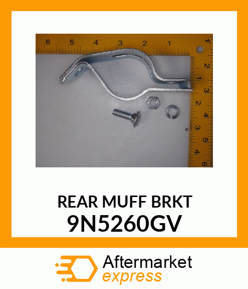 REAR MUFF BRKT 9N5260GV