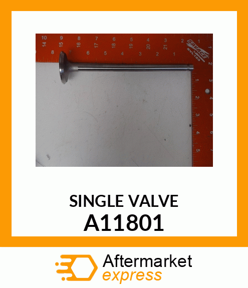 SINGLE VALVE A11801