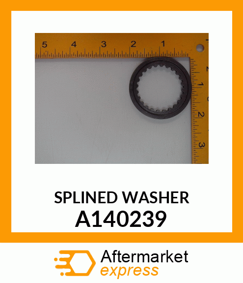 SPLINED WASHER A140239