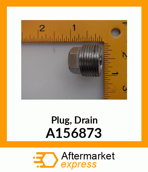 Plug, Drain A156873