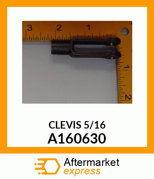 CLEVIS 5/16 A160630