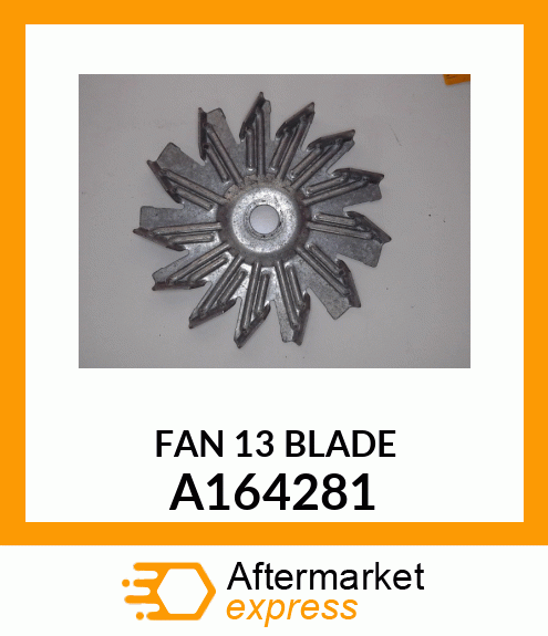 FAN 13 BLADE A164281