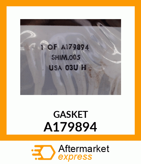 GASKET A179894