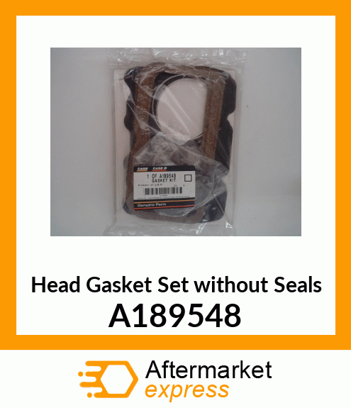 Head Gasket Set without Seals A189548