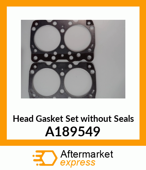 Head Gasket Set without Seals A189549