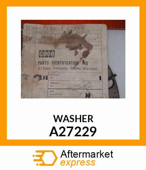 WASHER A27229