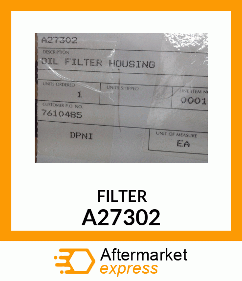 FILTER A27302