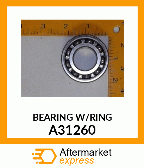 BEARING W/RING A31260