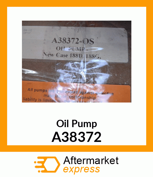 Oil Pump A38372