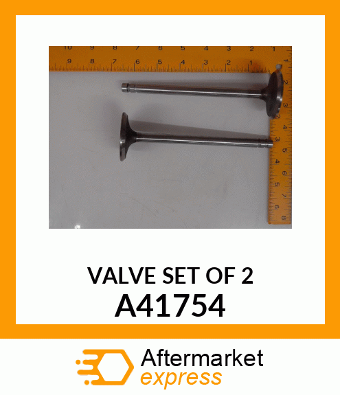 VALVE SET OF 2 A41754