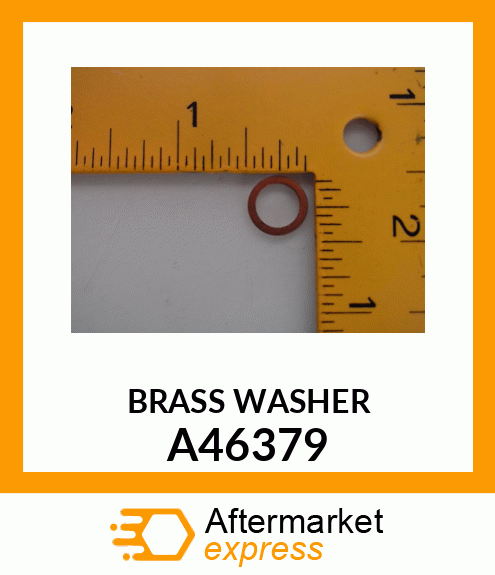 BRASS WASHER A46379