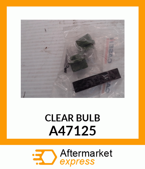 CLEAR BULB A47125