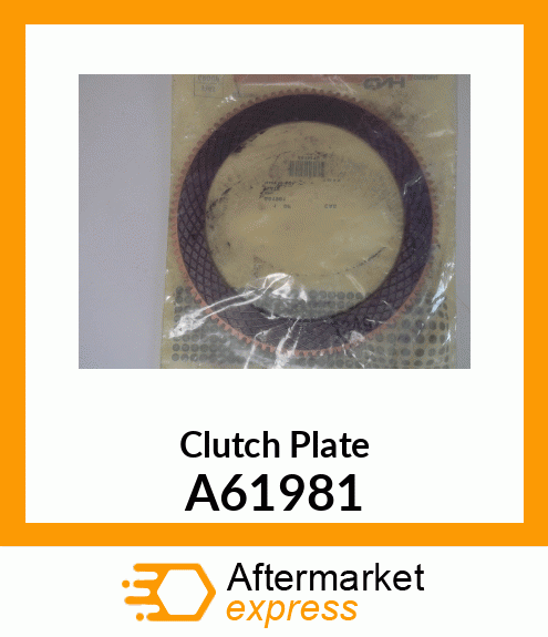 Clutch Plate A61981