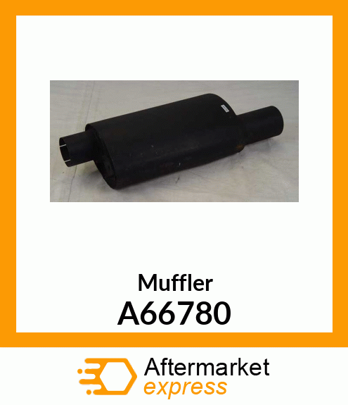Muffler A66780
