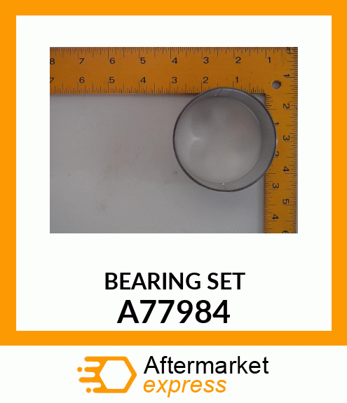 BEARING SET A77984