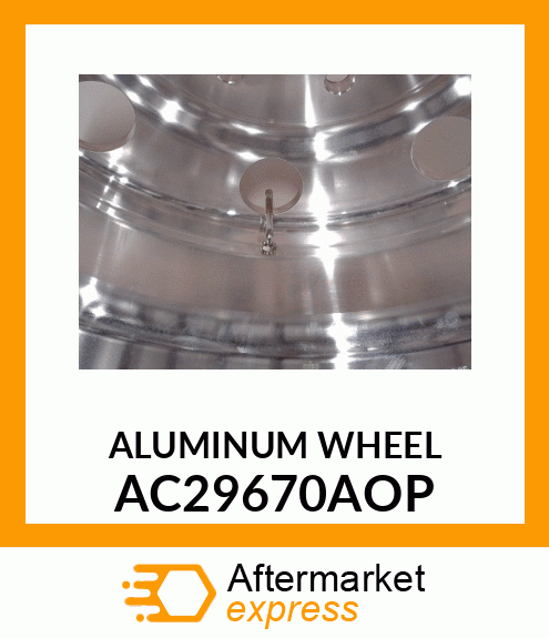 ALUMINUM WHEEL AC29670AOP