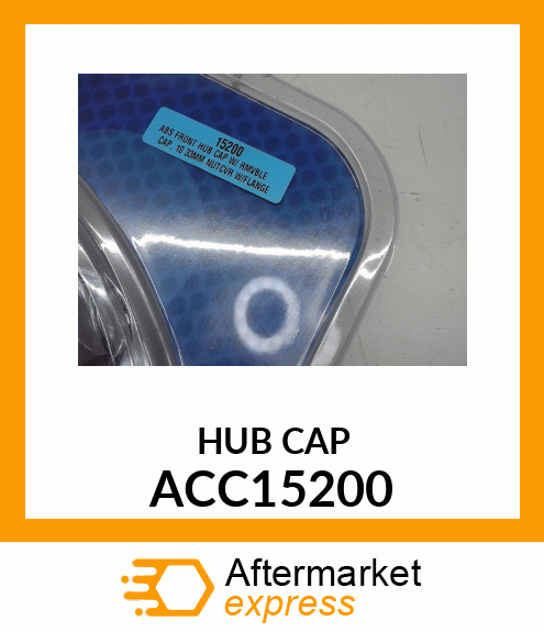 HUB CAP ACC15200