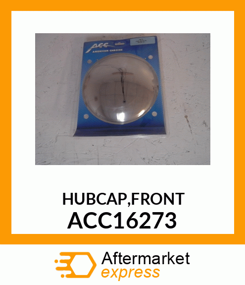 HUBCAP,FRONT ACC16273